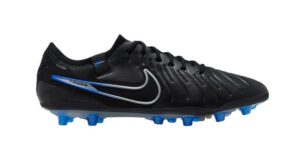 Nike Tiempo Legend 10 Elite AG-Pro Fußballschuh schwarz Seitenansicht