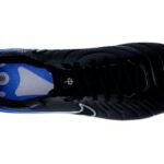 Nike Tiempo Legend 10 Elite SG-Pro AC Fußballschuh schwarz blau Detailansicht