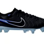 Nike Tiempo Legend 10 Elite SG-Pro AC Fußballschuh schwarz blau Seitenansicht
