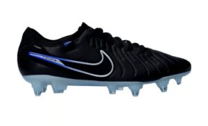 Nike Tiempo Legend 10 Elite SG-Pro AC Fußballschuh schwarz blau Seitenansicht
