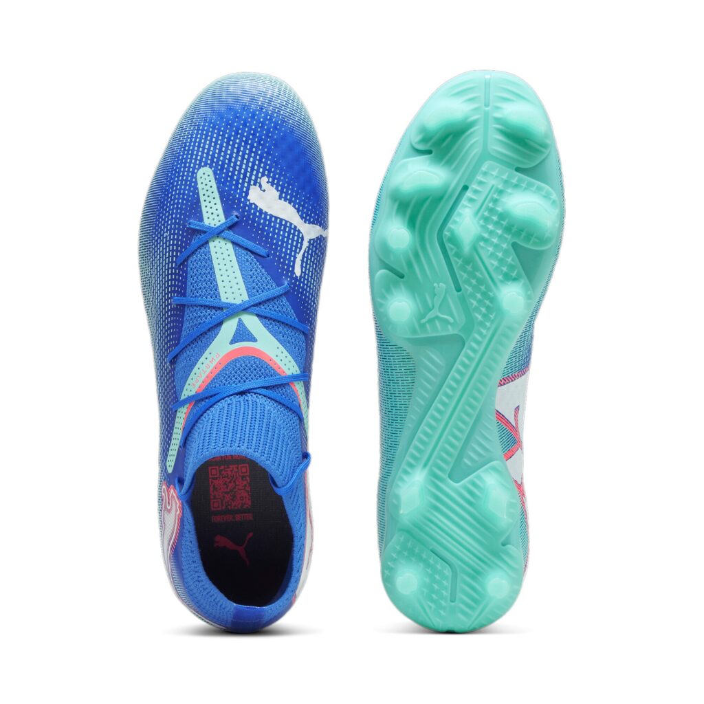 Puma Future 7 Pro FG/AG Fußballschuh blau Sohle
