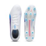Puma King Ultimate FG/AG Fußballschuh weiß Sohle