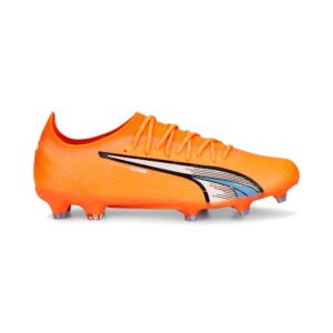 Puma Ultra Ultimate FG/AG Fußballschuh in Orange – Seitenansicht