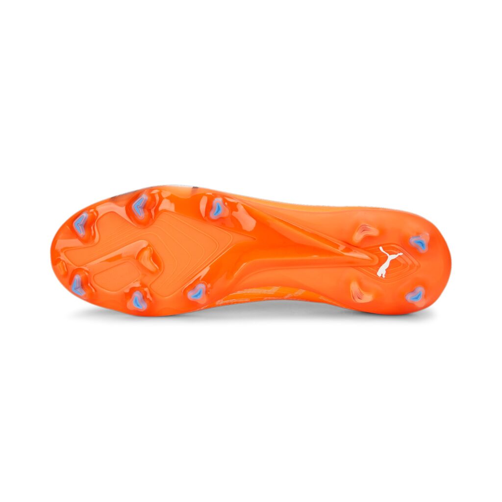 Puma Ultra Ultimate FG/AG Fußballschuh in Orange – Sohle