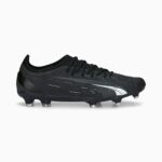 Puma Ultra Ultimate FG/AG Fußballschuh in Schwarz – Seitenansicht