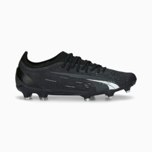 Puma Ultra Ultimate FG/AG Fußballschuh in Schwarz – Seitenansicht