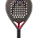 HEAD Coello Team Padelschläger in Grau/Rot – Rückseite