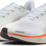 Nike Air Zoom Pegasus Herren-Laufschuh in Weiß/Blau/Orange – Vorderseite