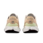 ON Cloud X 3 Damen-Trainingsschuh in Gelb/Beige – Rückseite