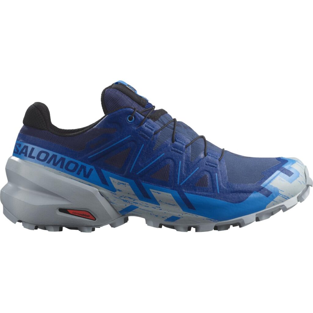 Salomon Speedcross 6 GTX Herren-Trailrunningschuh in Blau – Seitenansicht