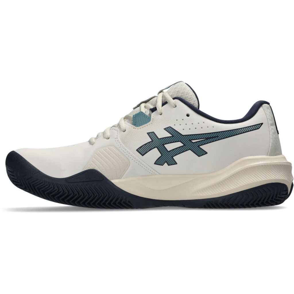 Asics Gel-Challenger 15 Clay Herren Tennisschuh weiß blau Innenseite