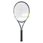 Babolat Evo Aero Gen 2 Tennisschläger grau gelb besaitet Vorderansicht