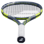 Babolat Pure Aero Team Tennisschläger grau gelb unbesaitet Detailansicht