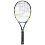 Babolat Pure Aero Gen 9 Tennisschläger grau gelb unbesaitet Vorderansicht