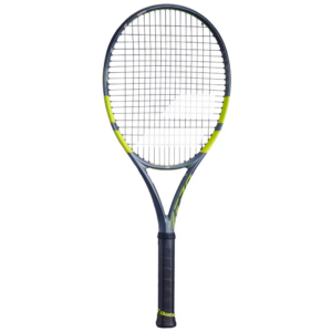 Babolat Pure Aero Gen 9 Tennisschläger grau gelb unbesaitet Vorderansicht