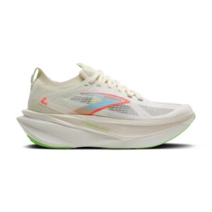 Brooks Hyperion Max 3 Damen Laufschuh weiß Seitenansicht