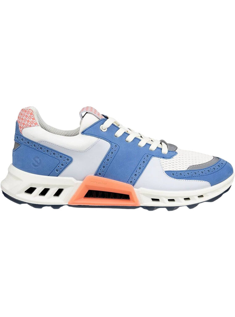ECCO Biom C4 Herren Golfschuh blau/weiß Golfschuh Seitenansicht