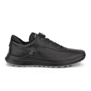 ALT: ECCO Golf Core BOA Herren Golfschuh schwarz Seitenansicht