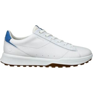 ECCO Street Vibe Herren Golfschuh weiß-blau Seitenansicht
