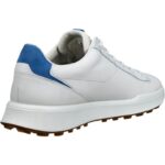 ECCO Street Vibe Herren Golfschuh weiß-blau Hinteransicht