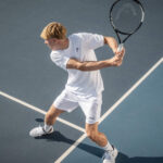 HEAD Speed MP 2026 Tennisschläger schwarz weiß Acttionansicht