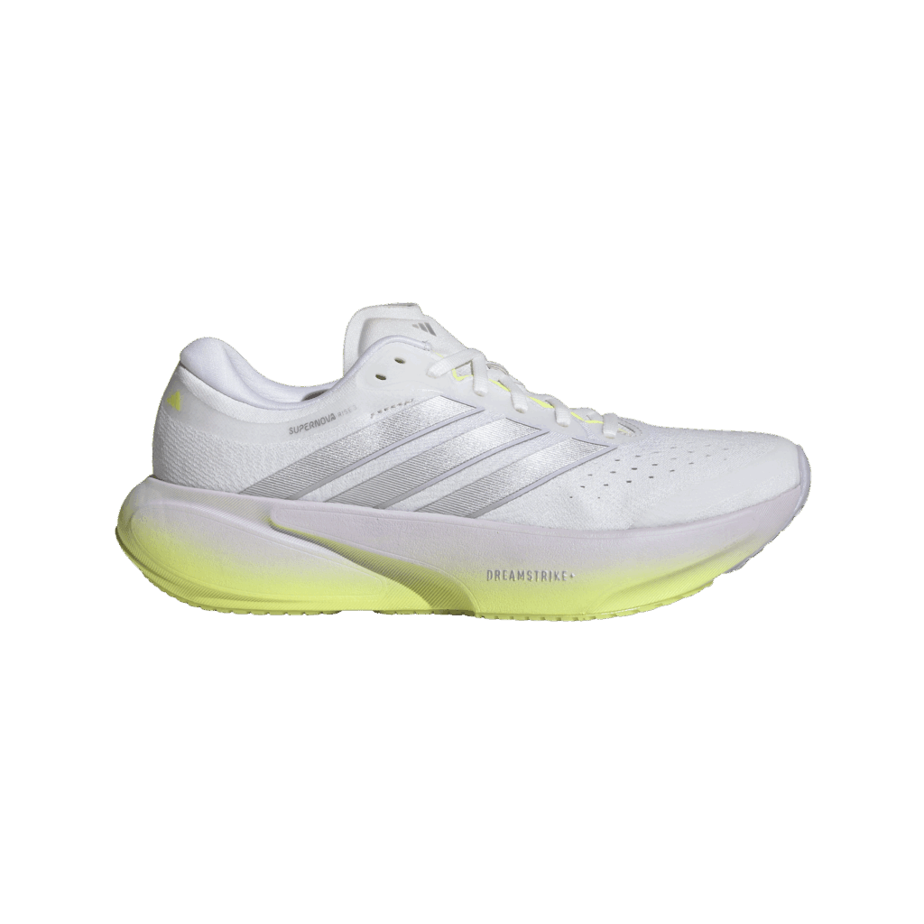 Adidas Supernova Rise 3 Damen Laufschuh weiß gelb Seitenansicht