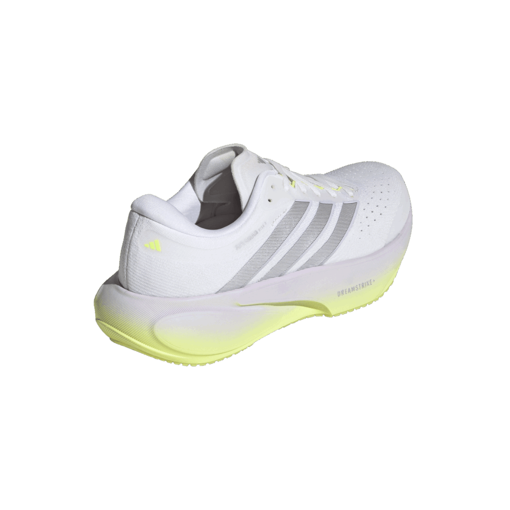 Adidas Supernova Rise 3 Damen Laufschuh weiß gelb Rückseite