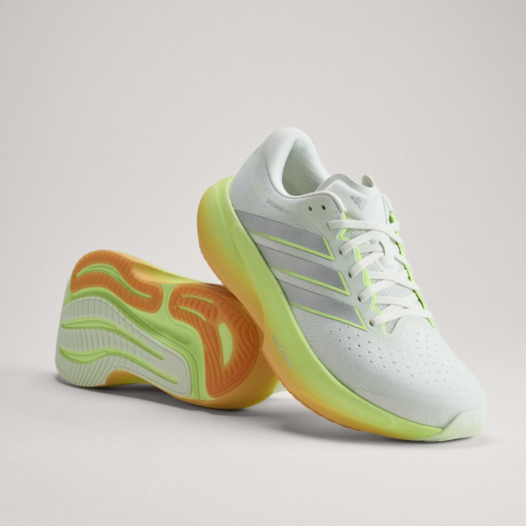 Adidas Supernova Rise 3 Herren grau gelb Paar mit Sohle