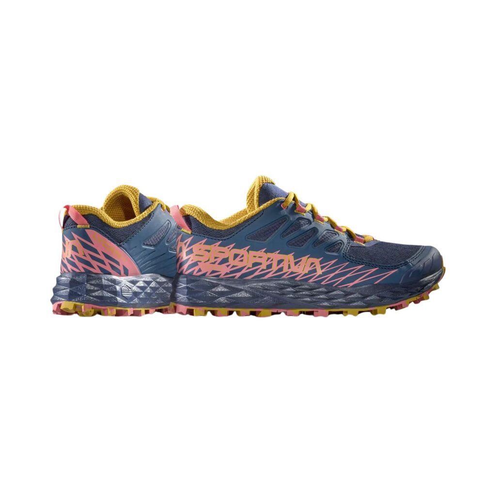 La Sportiva Lycan GTX Damen Trailrunning-Schuh blau Rückseite