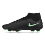 Nike Mercurial Superfly 11 Academy FG/MG Fußballschuh schwarz grün Innenseite