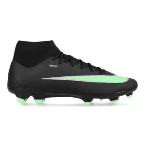 Nike Mercurial Superfly 11 Academy FG/MG Fußballschuh schwarz grün Seitenansicht