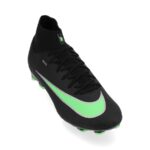 Nike Mercurial Superfly 11 Academy FG/MG Fußballschuh schwarz grün Vorderseite