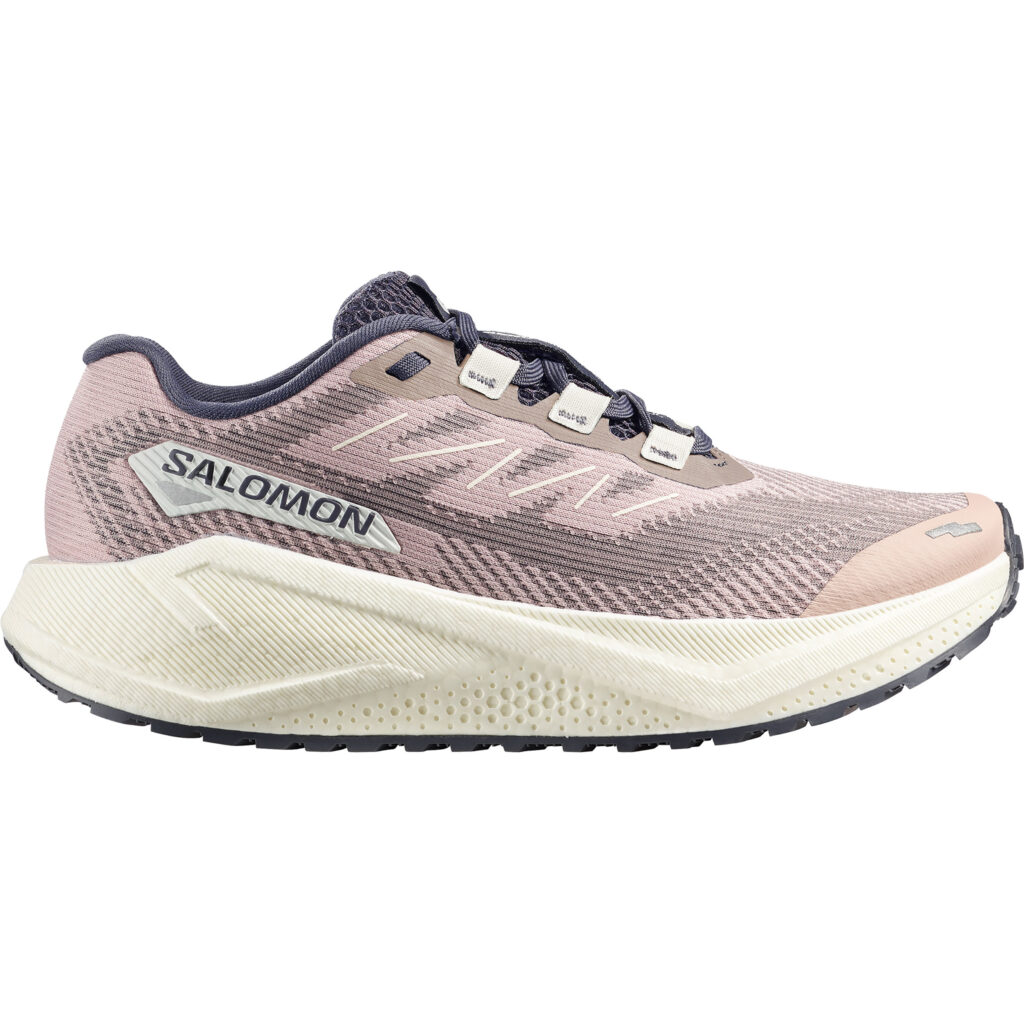 Salomon Aero Blaze 3 GRVL Damen Laufschuh rosa Seitenansicht