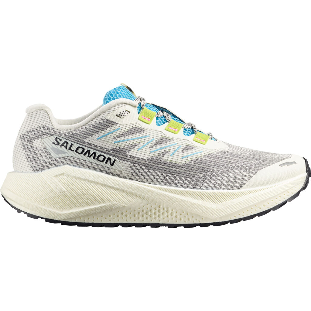 Salomon Aero Blaze 3 GRVL Laufschuh weiß Seitenansicht
