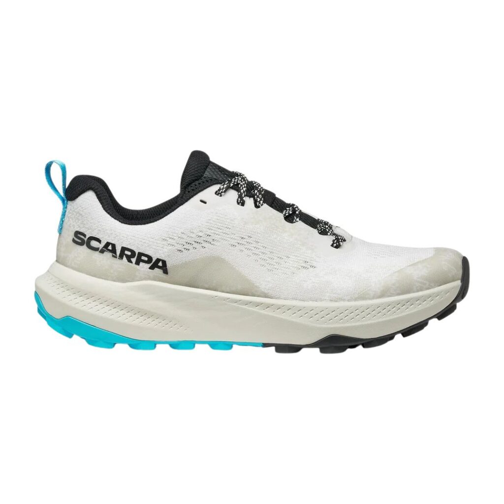 Scarpa Golden Gate LT Herren weiß-blau Trailrunning Seitenansicht