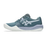 Asics Gel-Challenger 15 Clay Herren Tennisschuh grau blau Innenseite