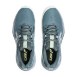 Asics Gel-Challenger 15 Clay Herren Tennisschuh grau blau Oberseite