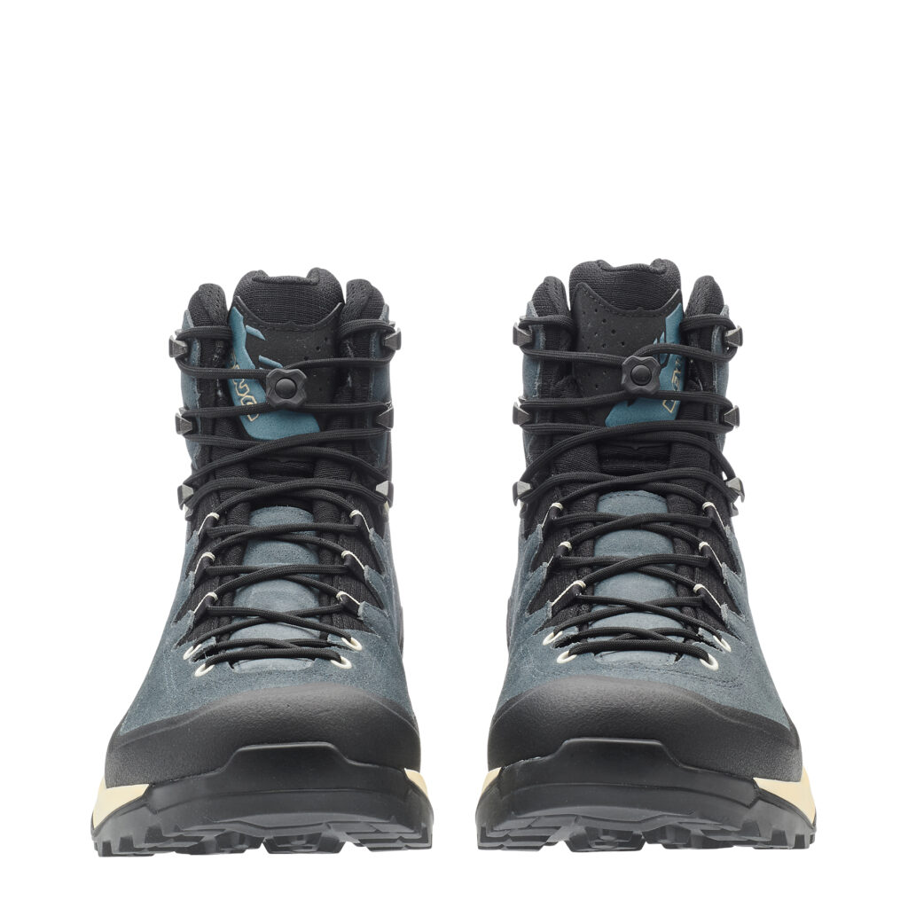 Lowa Explorer GTX Mid Herren blau/schwarz Wanderschuh Schnürung