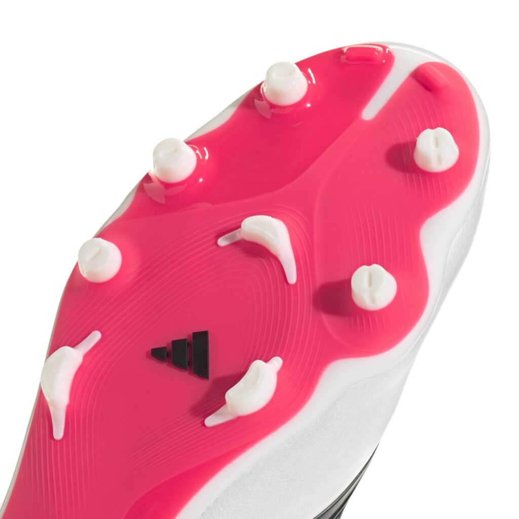 Adidas Copa Pure IV League FG Fußballschuh grau-rot Detailansicht Sohle