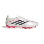 Adidas Copa Pure IV League FG Fußballschuh grau-rot Seitenansicht