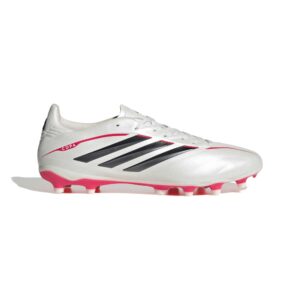 Adidas Copa Pure IV League FG Fußballschuh grau-rot Seitenansicht