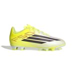 Adidas F50 Club Kinder Fußballschuh gelb Seitenansicht