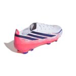 Adidas F50 Hyperfast League FG Fußballschuh weiß-pink Hinteransicht