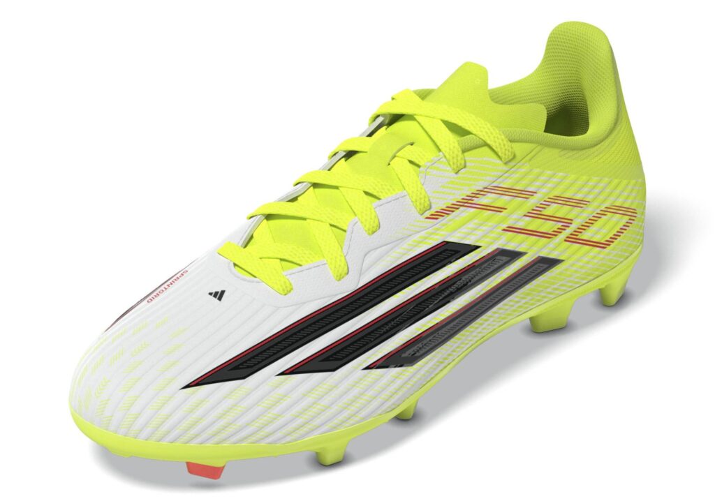 Adidas F50 League FG/MG Fußballschuh gelb Detailansicht Vorne
