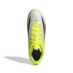 Adidas F50 League FG/MG Fußballschuh gelb Detailansicht Oben