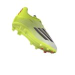 Adidas F50 League FG/MG Fußballschuh gelb Hinteransicht
