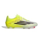 Adidas F50 League FG/MG Fußballschuh gelb Seitenansicht