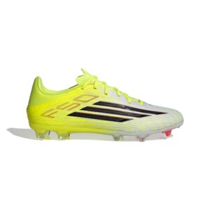Adidas F50 League FG/MG Fußballschuh gelb Seitenansicht