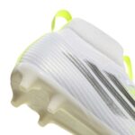 Adidas F50 Sparkfusion League Kinder Fußballschuh weiß/gelb Detailansicht Ferse