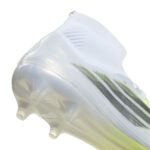 Adidas F50 Sparkfusion Pro FG/MG Damen Fußballschuh weiß/gelb Detailansicht Ferse